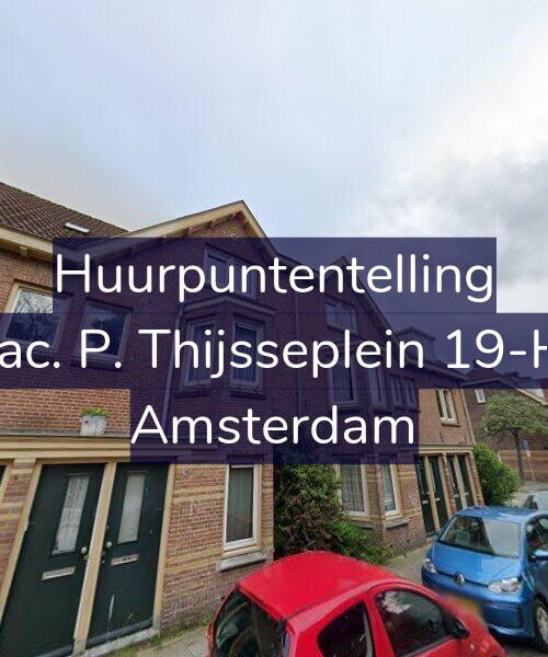 Foto gevel Huurpuntentelling voor Jac. P. Thijsseplein 19-H, Amsterdam