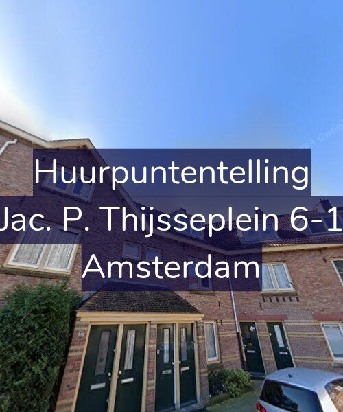 Foto gevel Huurpuntentelling voor Jac. P. Thijsseplein 6-1, Amsterdam