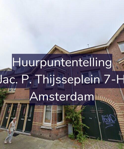 Foto gevel Huurpuntentelling voor Jac. P. Thijsseplein 7-H, Amsterdam