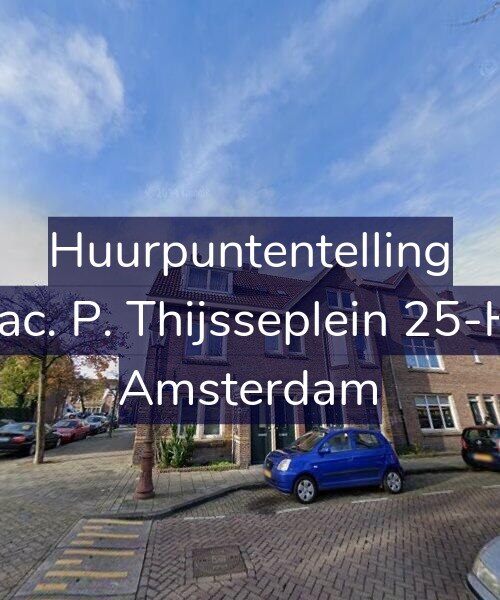 Foto gevel Huurpuntentelling voor Jac. P. Thijsseplein 25-H, Amsterdam