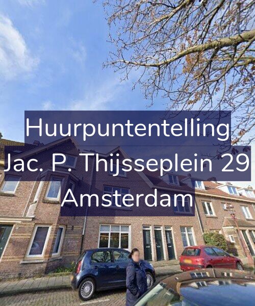 Foto gevel Huurpuntentelling voor Jac. P. Thijsseplein 29, Amsterdam