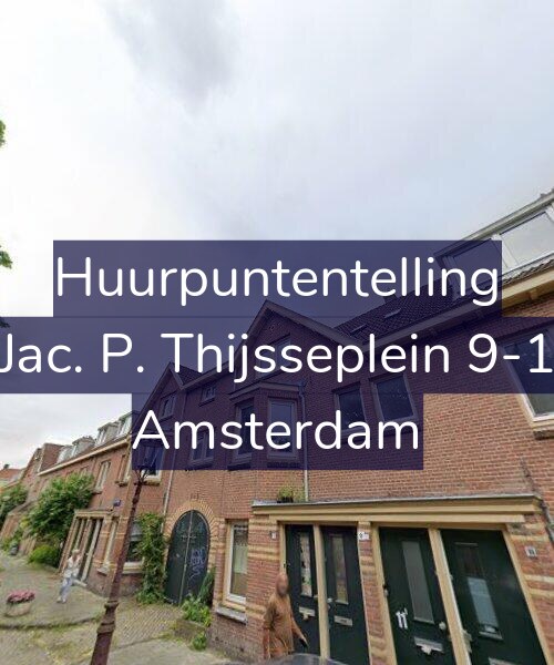 Foto gevel Huurpuntentelling voor Jac. P. Thijsseplein 9-1, Amsterdam