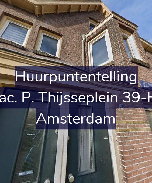 Foto gevel Huurpuntentelling voor Jac. P. Thijsseplein 39-H, Amsterdam