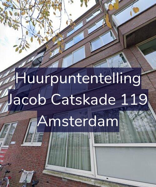 Foto gevel Huurpuntentelling voor Jacob Catskade 119, Amsterdam