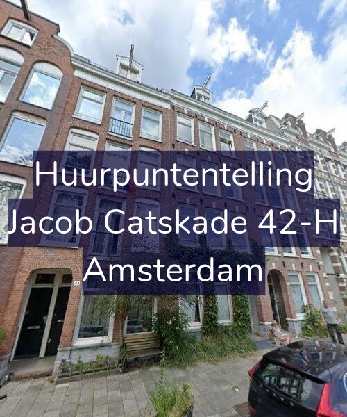 Foto gevel Huurpuntentelling voor Jacob Catskade 42-H, Amsterdam