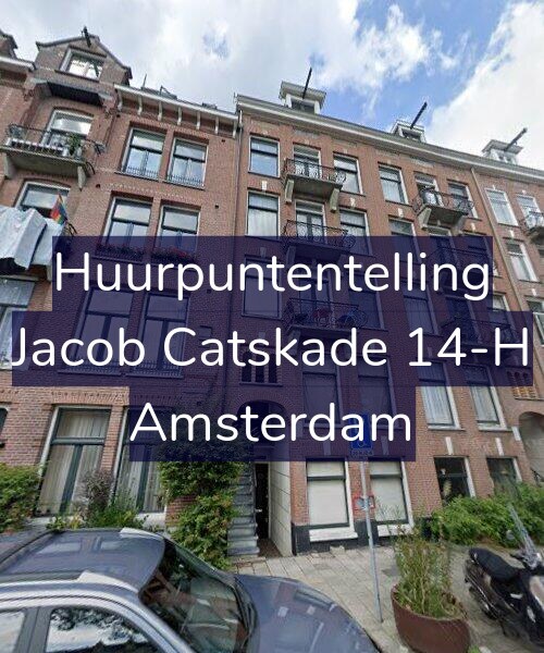 Foto gevel Huurpuntentelling voor Jacob Catskade 14-H, Amsterdam