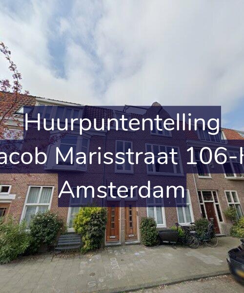Foto gevel Huurpuntentelling voor Jacob Marisstraat 106-H, Amsterdam