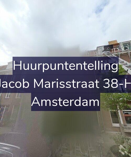 Foto gevel Huurpuntentelling voor Jacob Marisstraat 38-H, Amsterdam