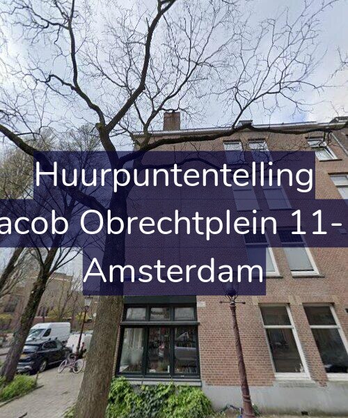 Foto gevel Huurpuntentelling voor Jacob Obrechtplein 11-1, Amsterdam