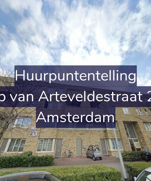 Foto gevel Huurpuntentelling voor Jacob van Arteveldestraat 22-H, Amsterdam