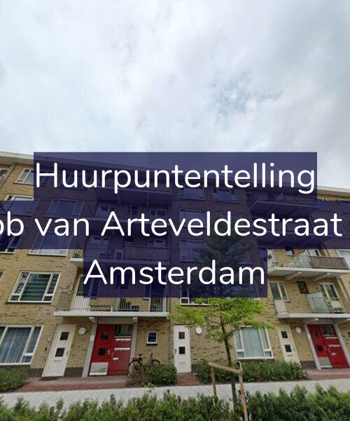 Foto gevel Huurpuntentelling voor Jacob van Arteveldestraat 7-B, Amsterdam