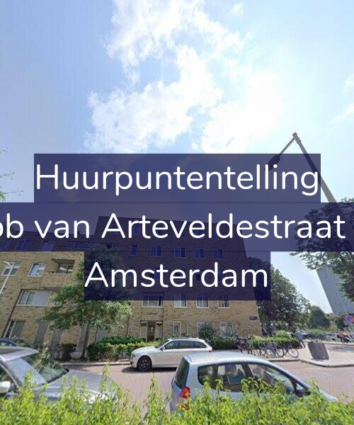 Foto gevel Huurpuntentelling voor Jacob van Arteveldestraat 4-A, Amsterdam