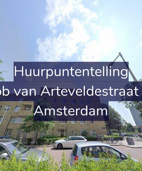 Foto gevel Huurpuntentelling voor Jacob van Arteveldestraat 6-A, Amsterdam