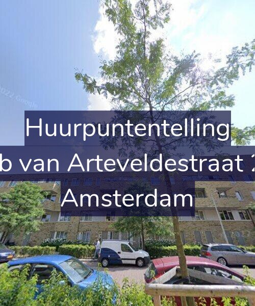 Foto gevel Huurpuntentelling voor Jacob van Arteveldestraat 22-F, Amsterdam