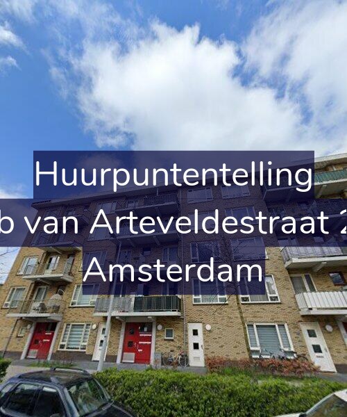 Foto gevel Huurpuntentelling voor Jacob van Arteveldestraat 23-C, Amsterdam