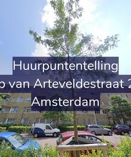 Foto gevel Huurpuntentelling voor Jacob van Arteveldestraat 22-D, Amsterdam