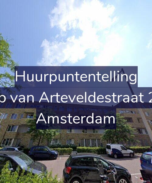 Foto gevel Huurpuntentelling voor Jacob van Arteveldestraat 24-G, Amsterdam
