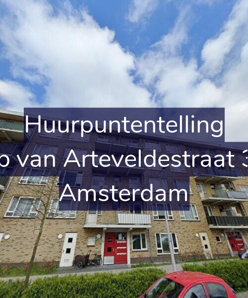 Foto gevel Huurpuntentelling voor Jacob van Arteveldestraat 31-D, Amsterdam