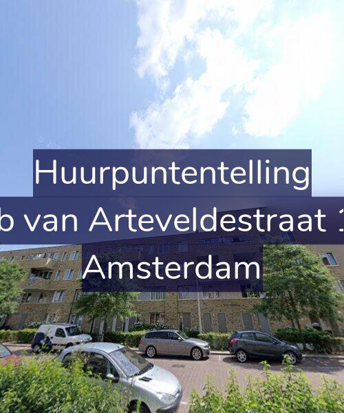 Foto gevel Huurpuntentelling voor Jacob van Arteveldestraat 16-C, Amsterdam