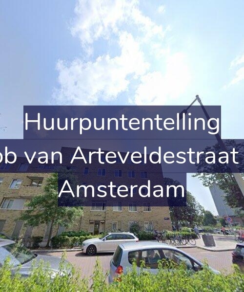 Foto gevel Huurpuntentelling voor Jacob van Arteveldestraat 6-C, Amsterdam