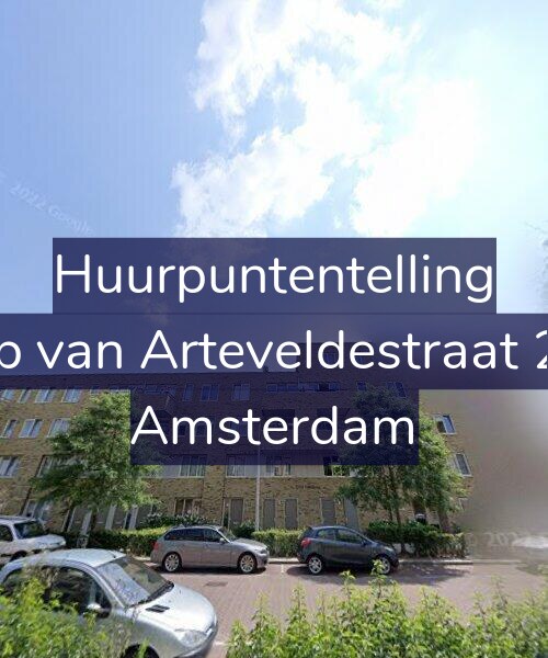 Foto gevel Huurpuntentelling voor Jacob van Arteveldestraat 22-A, Amsterdam