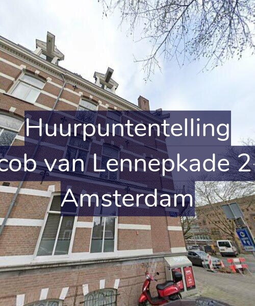 Foto gevel Huurpuntentelling voor Jacob van Lennepkade 2-A, Amsterdam