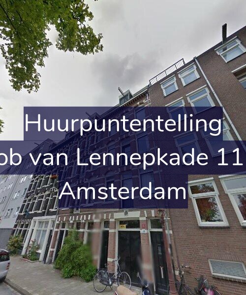 Foto gevel Huurpuntentelling voor Jacob van Lennepkade 119-2, Amsterdam