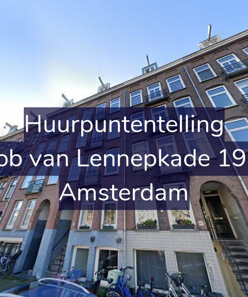 Foto gevel Huurpuntentelling voor Jacob van Lennepkade 195-2, Amsterdam