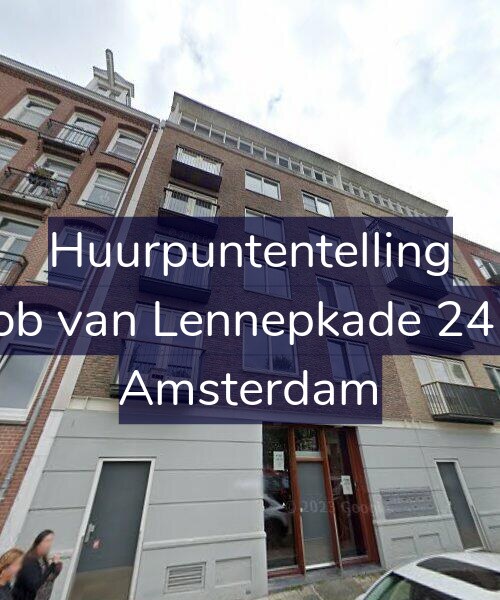 Foto gevel Huurpuntentelling voor Jacob van Lennepkade 241-C, Amsterdam