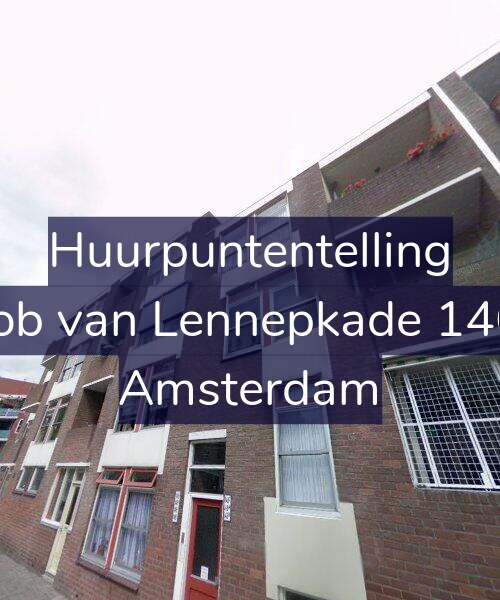 Foto gevel Huurpuntentelling voor Jacob van Lennepkade 146-C, Amsterdam