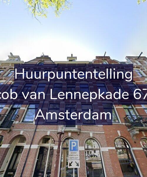 Foto gevel Huurpuntentelling voor Jacob van Lennepkade 67-3, Amsterdam