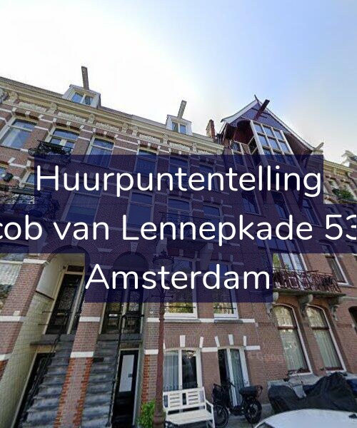 Foto gevel Huurpuntentelling voor Jacob van Lennepkade 53-1, Amsterdam