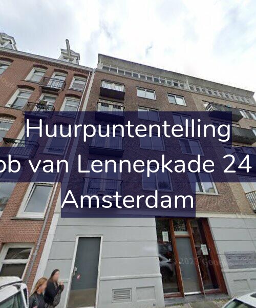 Foto gevel Huurpuntentelling voor Jacob van Lennepkade 241-D, Amsterdam