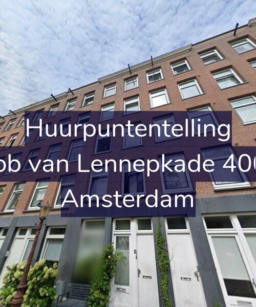 Foto gevel Huurpuntentelling voor Jacob van Lennepkade 400-H, Amsterdam