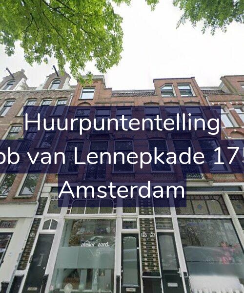 Foto gevel Huurpuntentelling voor Jacob van Lennepkade 175-H, Amsterdam