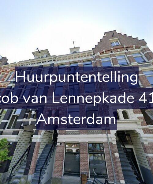 Foto gevel Huurpuntentelling voor Jacob van Lennepkade 41-4, Amsterdam