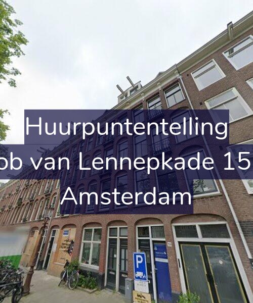 Foto gevel Huurpuntentelling voor Jacob van Lennepkade 153-2, Amsterdam