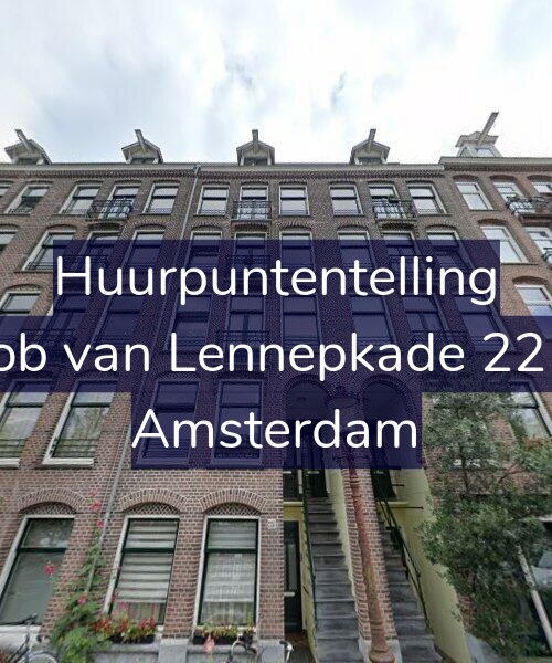 Foto gevel Huurpuntentelling voor Jacob van Lennepkade 225-B, Amsterdam