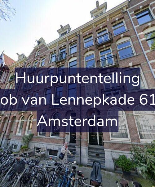 Foto gevel Huurpuntentelling voor Jacob van Lennepkade 61-H, Amsterdam