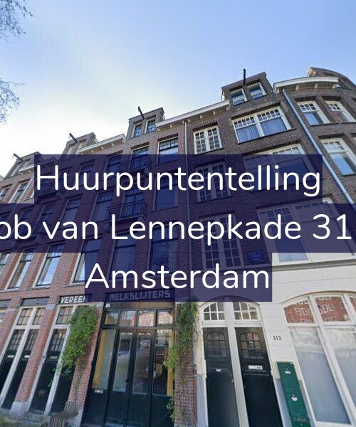 Foto gevel Huurpuntentelling voor Jacob van Lennepkade 311-2, Amsterdam