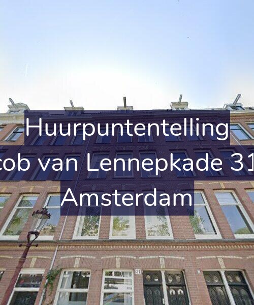 Foto gevel Huurpuntentelling voor Jacob van Lennepkade 31-2, Amsterdam