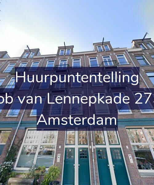 Foto gevel Huurpuntentelling voor Jacob van Lennepkade 273-B, Amsterdam