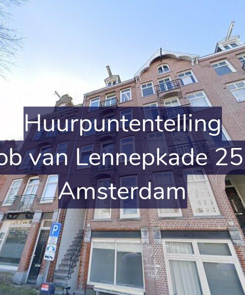 Foto gevel Huurpuntentelling voor Jacob van Lennepkade 259-3, Amsterdam