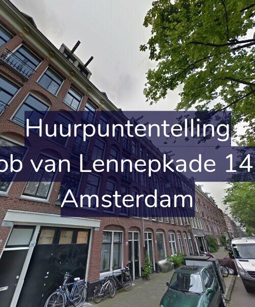 Foto gevel Huurpuntentelling voor Jacob van Lennepkade 149-2, Amsterdam