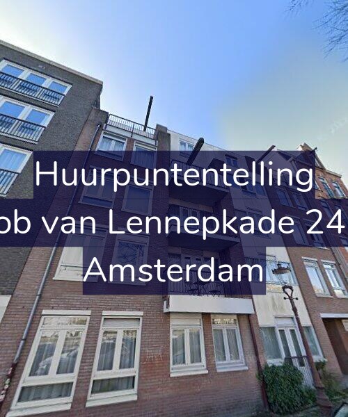 Foto gevel Huurpuntentelling voor Jacob van Lennepkade 249-E, Amsterdam