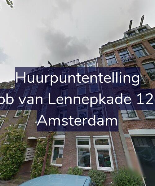 Foto gevel Huurpuntentelling voor Jacob van Lennepkade 125-E, Amsterdam