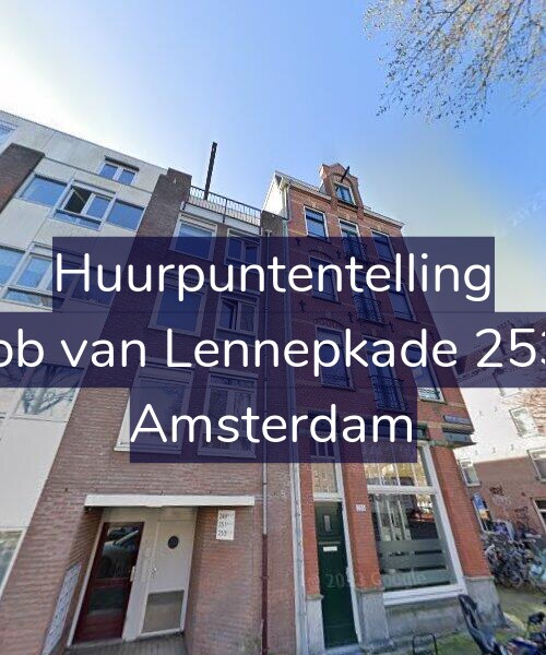 Foto gevel Huurpuntentelling voor Jacob van Lennepkade 253-D, Amsterdam