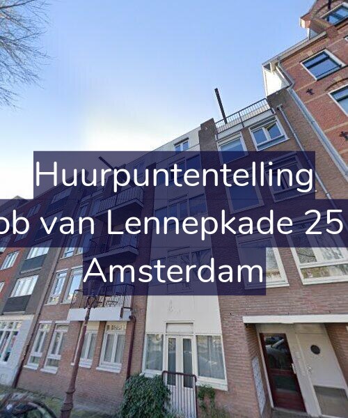 Foto gevel Huurpuntentelling voor Jacob van Lennepkade 251-C, Amsterdam