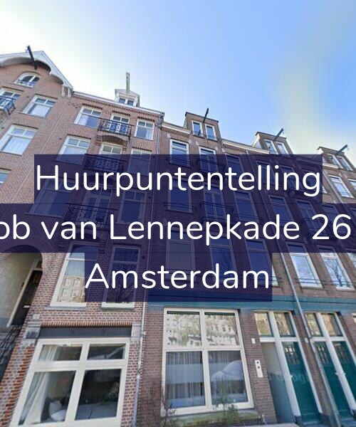 Foto gevel Huurpuntentelling voor Jacob van Lennepkade 265-C, Amsterdam