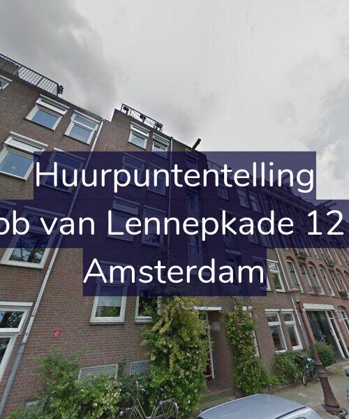 Foto gevel Huurpuntentelling voor Jacob van Lennepkade 125-B, Amsterdam